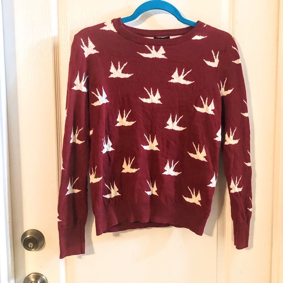 Forever 21 Sweaters - Forever 21 | Signature Bird Pattern Sweater